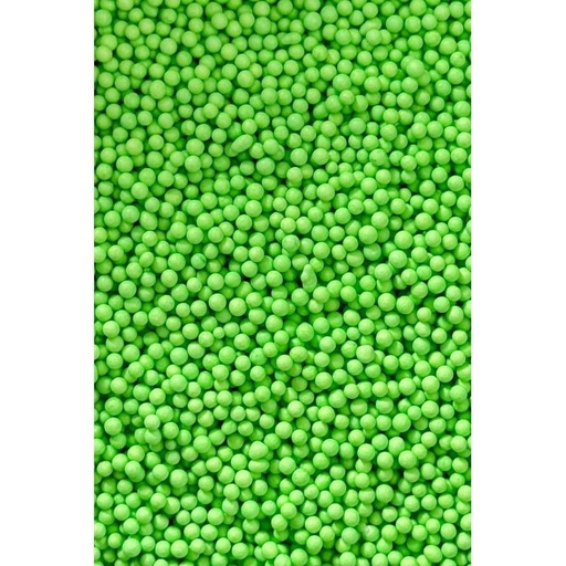 [AZ01618] Bola verde pastel 4mm 90g. AZUCREN
