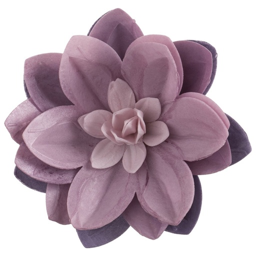 [126175] Water lily de oblea color lila DEKORA