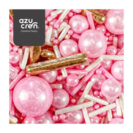 [AZ01905] Sprinkle lady pink 90g. AZUCREN