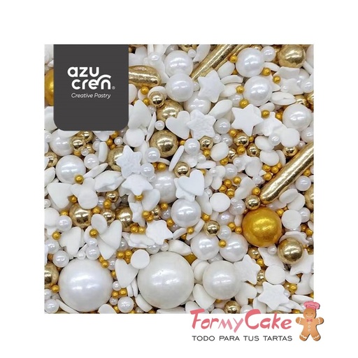 [AZ01903] Sprinkle golden love 90g. AZUCREN