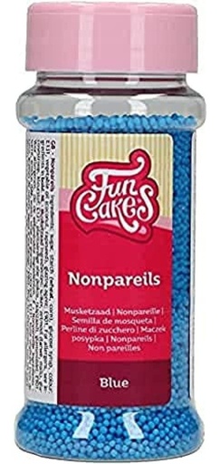 [F51635] Nonpareils azul oscuro 80gr FUNCAKES