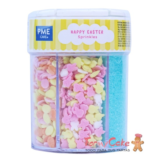 [EA24SX027] Sprinkle mix 6 en 1 para pascua 172g PME