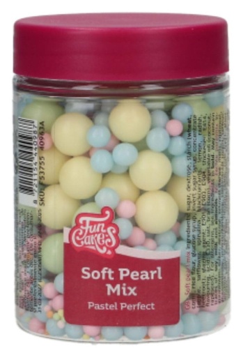 [F53755] Soft pearls mix pastel perfect 80g FUNCAKES