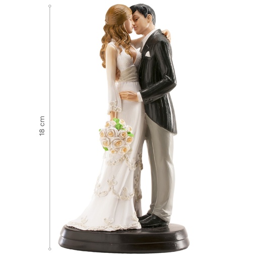 [305058] Figura para tarta boda "maría y juan" 21cm DEKORA