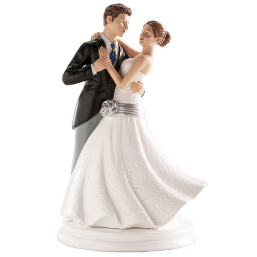 [305068] Figura para tarta boda "bailando" 20cm DEKORA