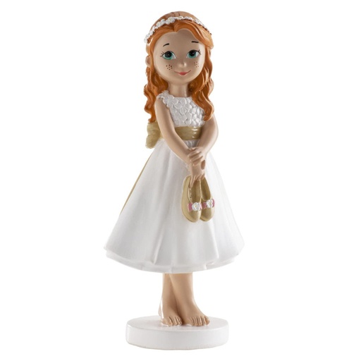 [315106] Figura para tarta comunión niña descalza DEKORA