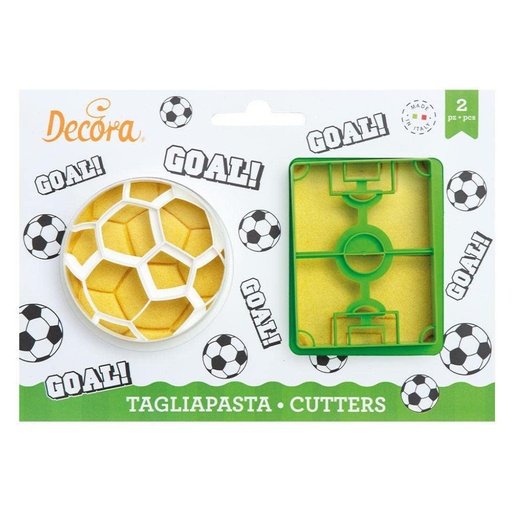 [0255048] Kit cortadores pelota y campo 2ud. DECORA