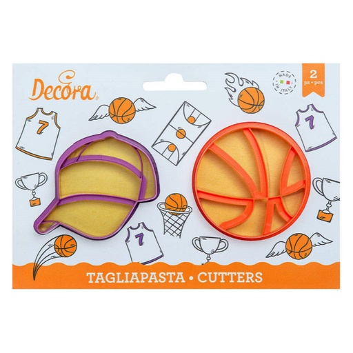 [0255049] Kit cortadores basket 2ud. DECORA