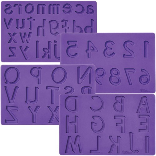 [409-2547] Molde fondant wilton ABECEDARIO
