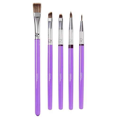 [02-0-0019] Set de pinceles decoración 5uds WILTON