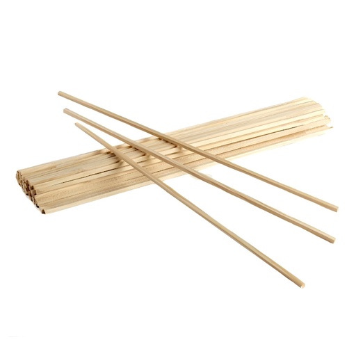 [SWK2125] Palitos madera algodón azucar 20uds PASTKOLOR