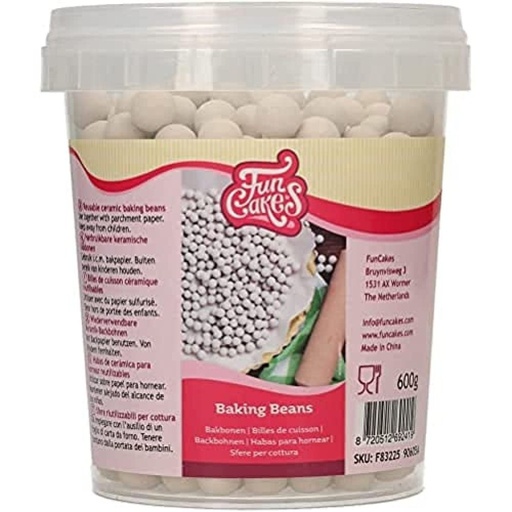 [F83225] Habas de cerámica para hornear FUNCAKES