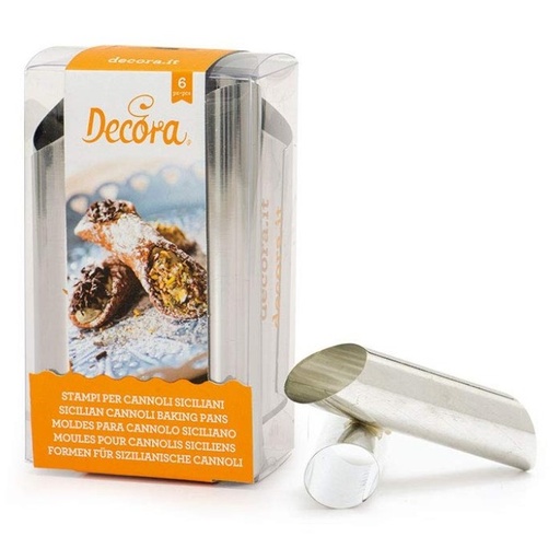 [0060212] Molde cannoli siciliano 2x12cm DECORA