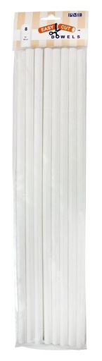 [DR216] Pilares plástico para tartas 40cm 8ud PME