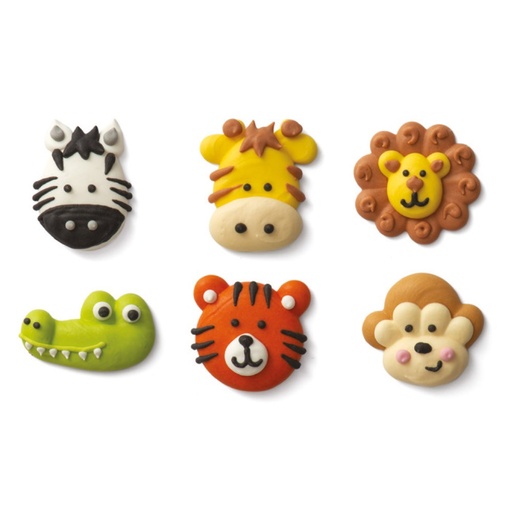 [0500297] Animalitos de azúcar 6ud DECORA