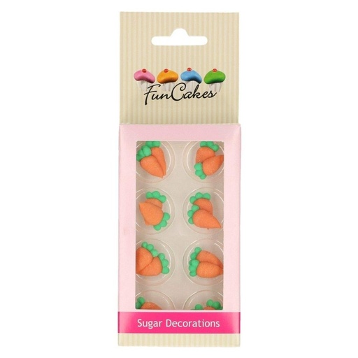 [F50130] Zanahorias azucar 16ud FUNCAKES