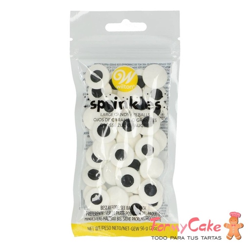 [129001709] Ojos grandes de caramelo 57g WILTON