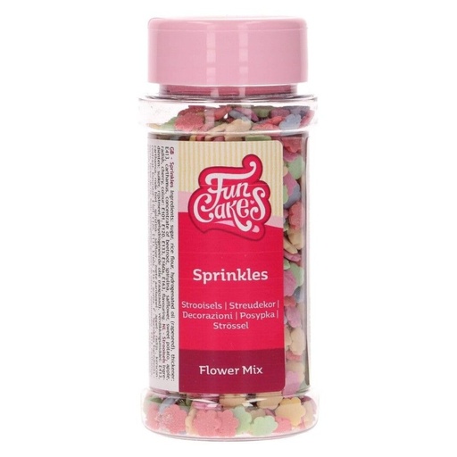 [F52045] Florecitas de colores 60gr FUNCAKES