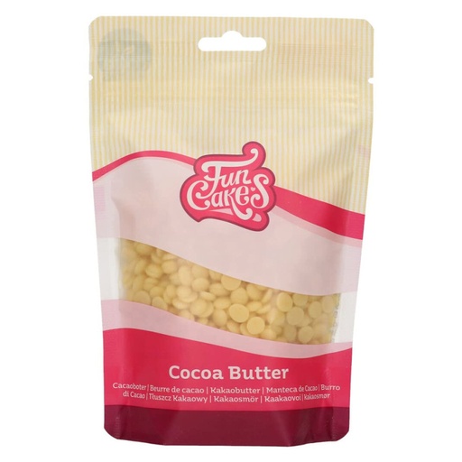 [F30100] Manteca de cacao 200gr FUNCAKES