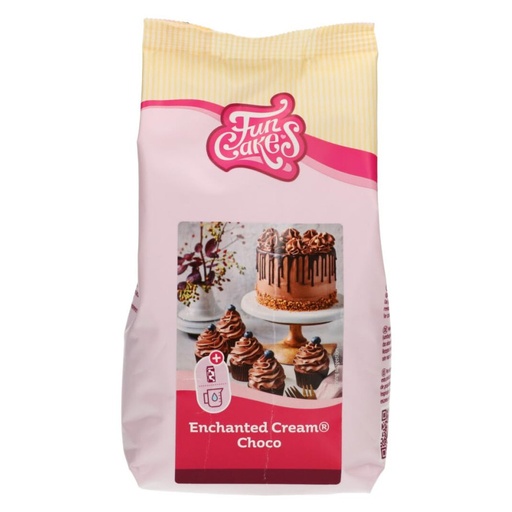 [F10135] Preparado crema de chantilly choco 450g FUNCAKES