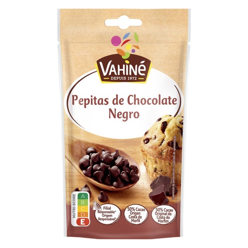 [876770] Pepitas chocolate negro 100gr VAHINE