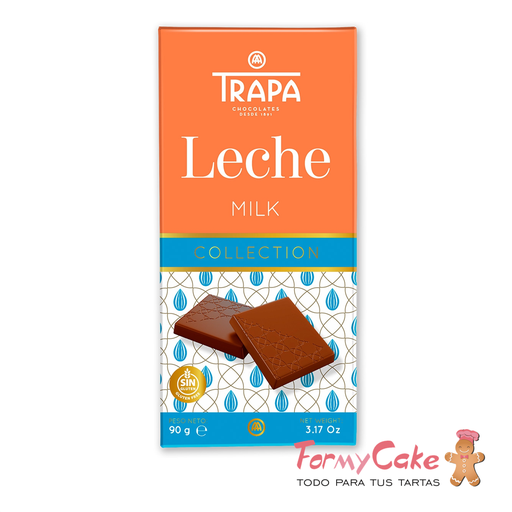 [023403] Tableta chocolate con leche collection 90gr TRAPA