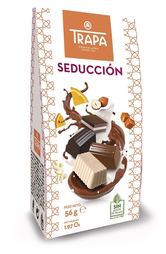 [000142] Bombones seducción 56gr TRAPA