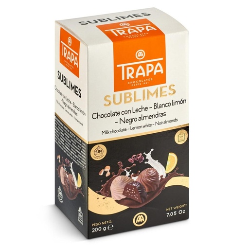 [000171] Bombones sublimes 200gr TRAPA