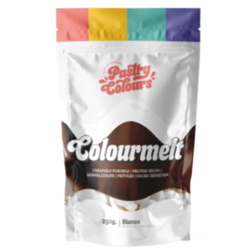 [P060266] Grajeas de chocolate Colormelt color blanco 250gr Pastry Colours