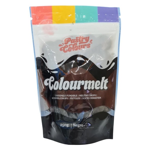 [P060272] Grajeas de chocolate Colormelt color negro 250gr Pastry Colours