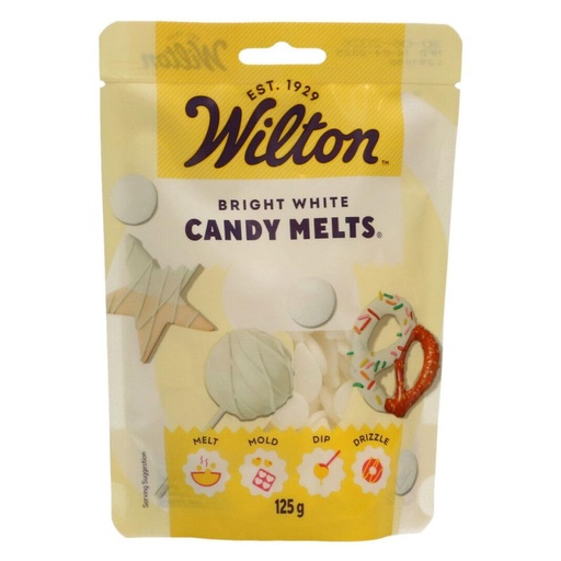 [04-0-0503] Candy melts blanco brillante 125gr WILTON