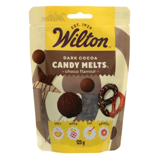 [04-0-0501] Candy melts cacao oscuro 125gr WILTON