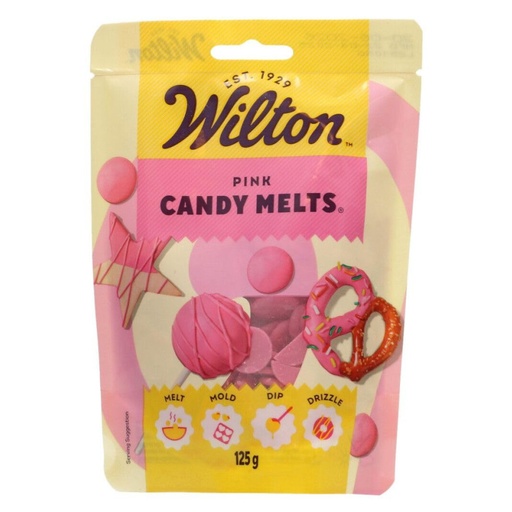 [04-0-0507] Candy melts rosa 125gr WILTON