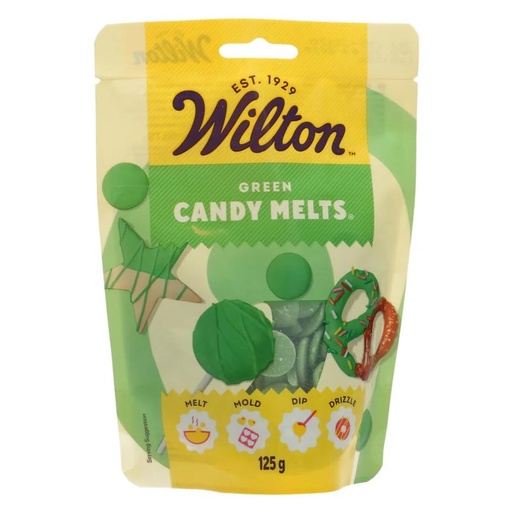 [04-0-0504] Candy melts verde 125gr WILTON