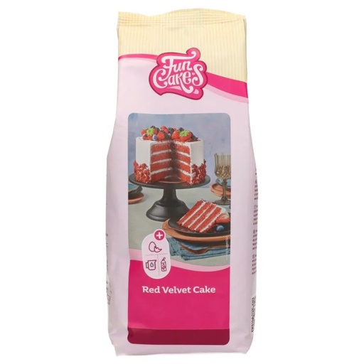[F10565] Preparado tarta red velvet 1kg FUNCAKES