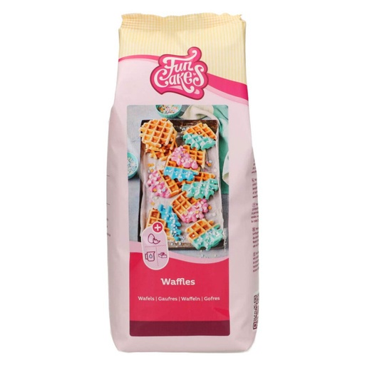 [F10540] Preparado para gofres belgas 1kg FUNCAKES