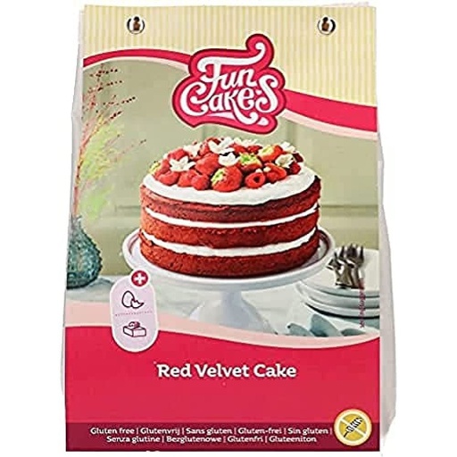 [F11135] Preparado red velvet 400g sin gluten FUNCAKES